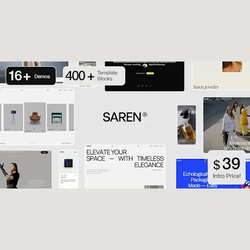 Saren - Multi-Concept WooCommerce WordPress Theme