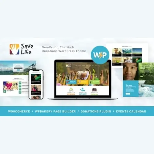Save Life – Non-Profit, Charity & Donations WordPress Theme