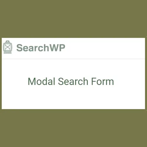 SearchWP Modal Search Form