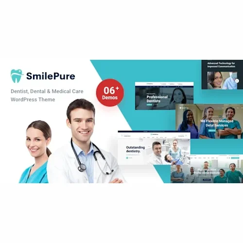SmilePure - Dental & Medical Care WordPress Theme