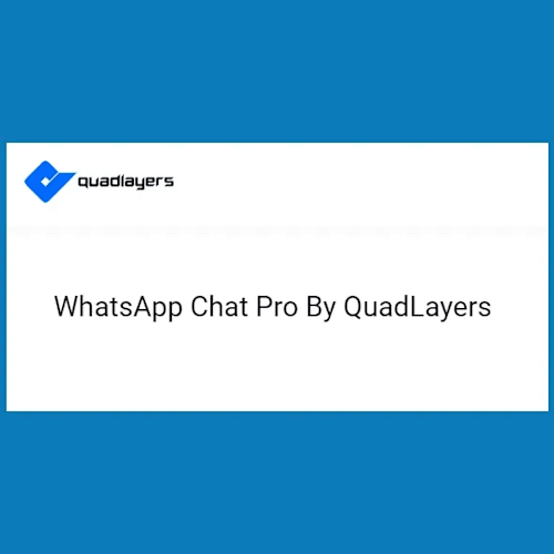Social Chat WhatsApp Chat Pro by QuadLayers