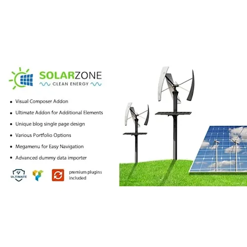 Solar Energy - Wind & Power Company WordPress Theme
