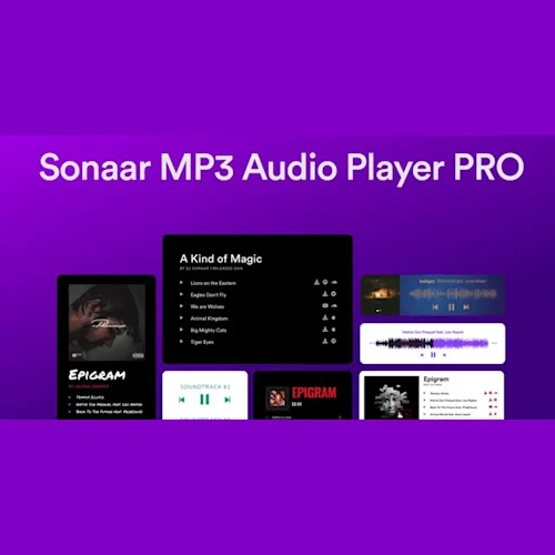 Sonaar MP3 Music Player PRO