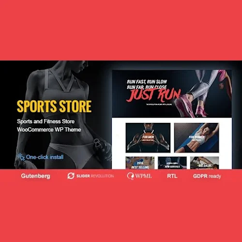 Sports Store – Sports Clothes & Fitness Equipment Store Theme
