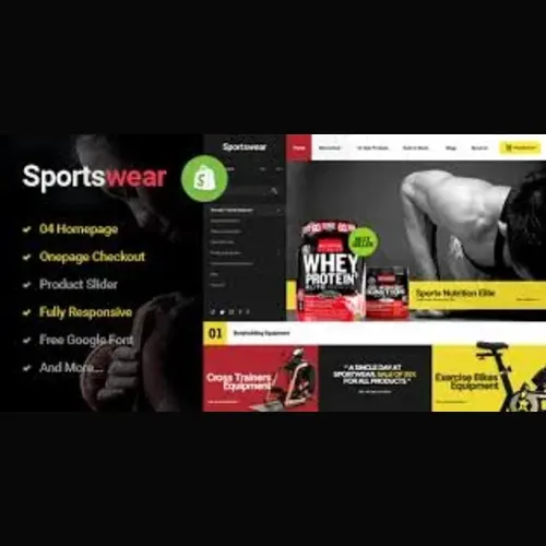 Sportwear | Multi Store Responsive Shopify Theme