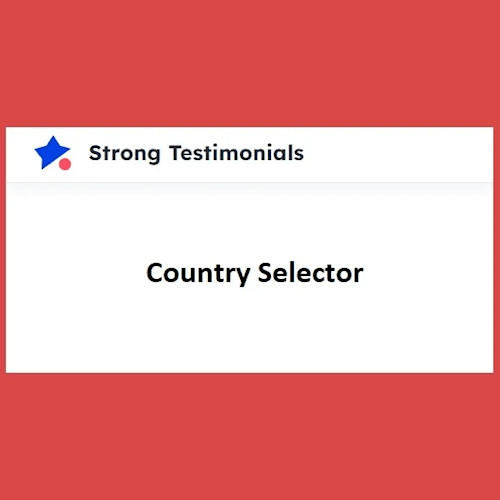 Strong Testimonials Country Selector