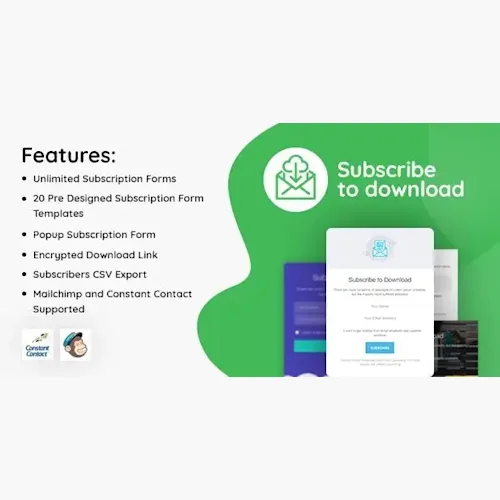 Subscribe to Download – Advanced WordPress Subscription Plugin