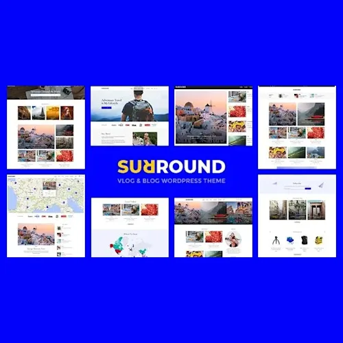 Surround - Vlog & Blog WordPress Theme