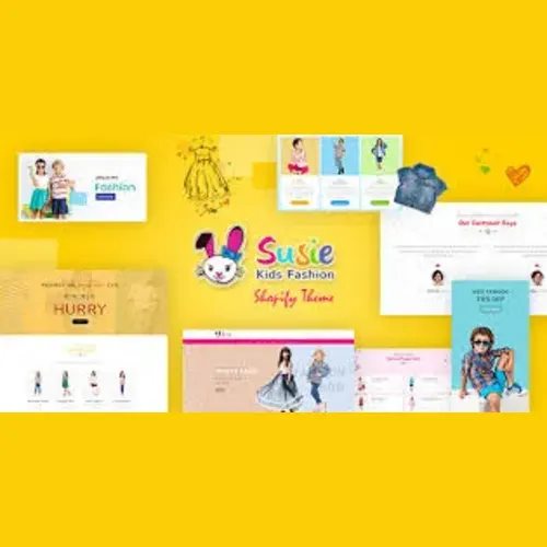 Susie Kids Fashion Sectioned Shopify Theme