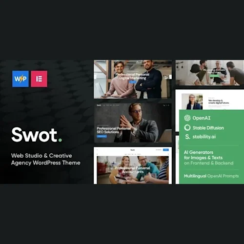 Swot - Digital Agency Business & Corporate WordPress Theme