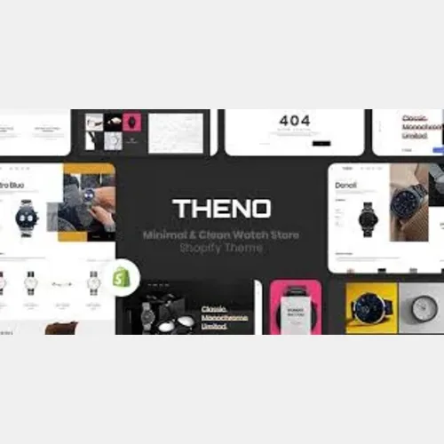 THENO | Minimal & Clean Watch Store Shopify Theme