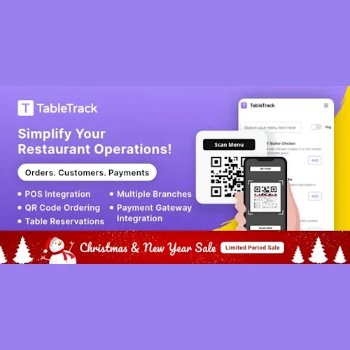 TableTrack - The Complete SaaS Restaurant Management Solution