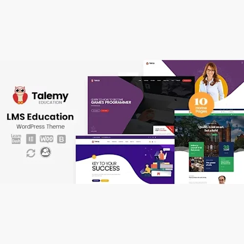 Talemy - LMS Education WordPress Theme