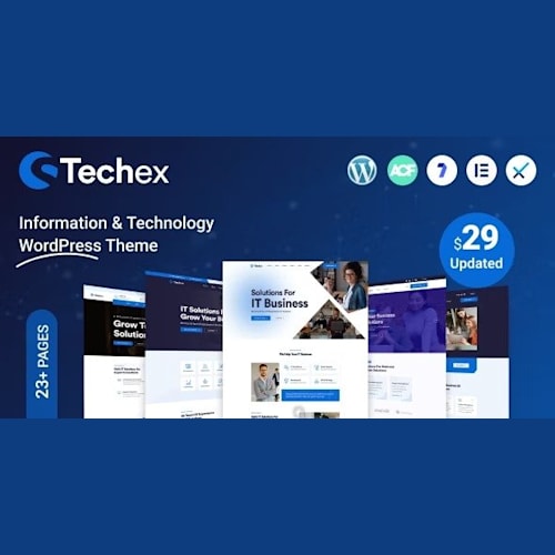Techex – IT Solutions & Technology WordPress Theme