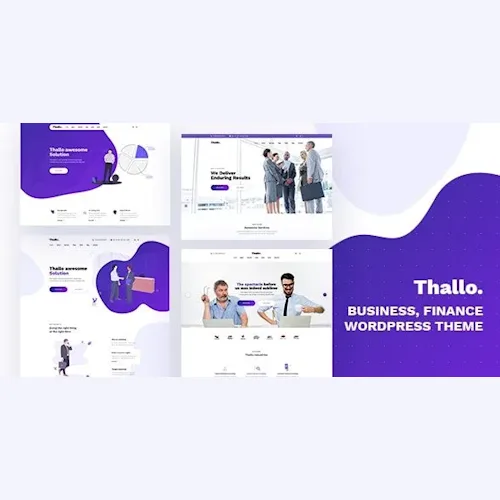 Thallo - Consulting & Finance WordPress Theme