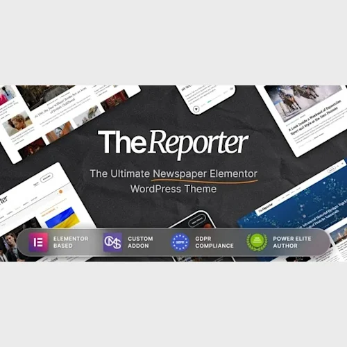 The Reporter – Newspaper Editorial WordPress Theme