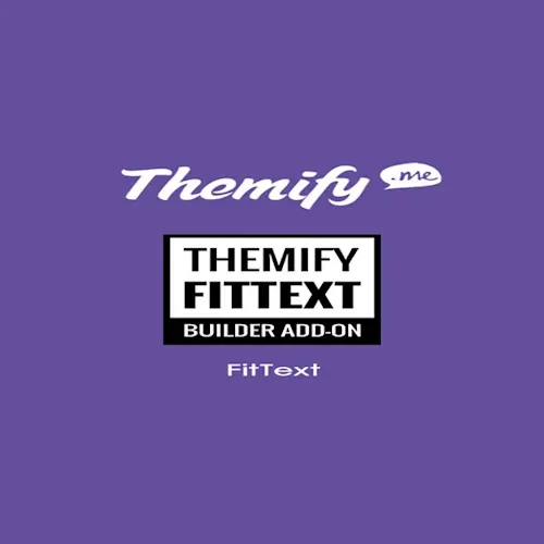 Themify Builder FitText Addon