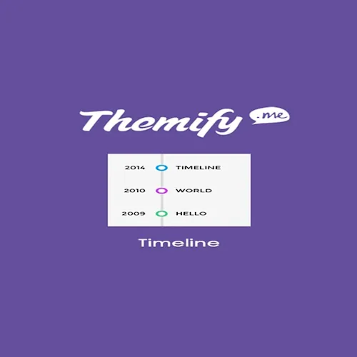 Themify Builder Timeline