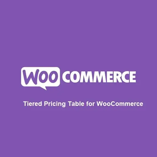 Tiered Pricing Table for WooCommerce
