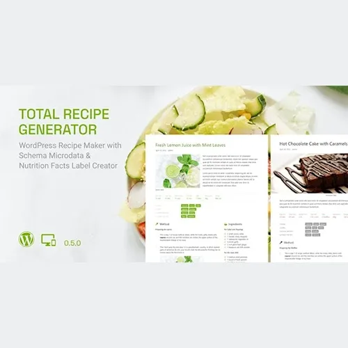 Total Recipe Generator Gutenberg Block