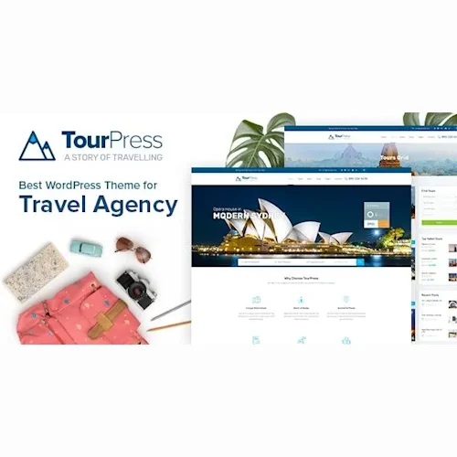 TourPress - Travel Booking WordPress Theme