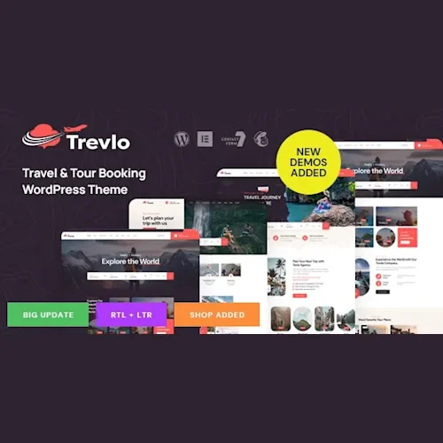 Trevlo – Travel & Tour WordPress Theme