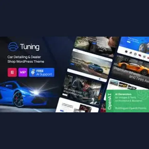 Tuning – Car Detailing & Dealer Shop WordPress Theme