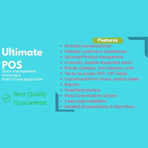 Ultimate POS – Advanced Stock Management, Point of Sale & Invoicing Application