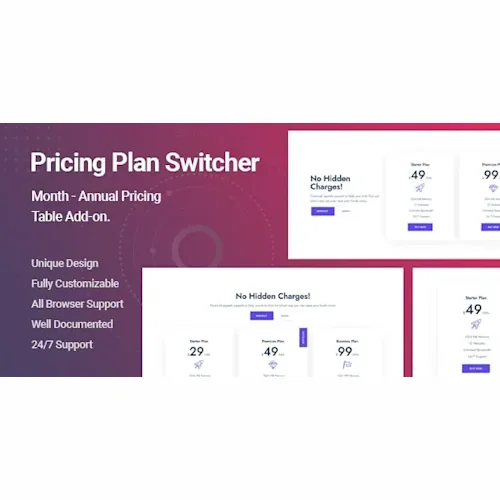 Ultimate Pricing Plan Switcher Addon for Elementor