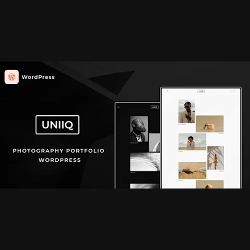 Uniiq Photography Portfolio WordPress Theme