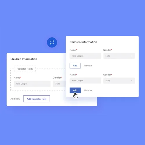 User Registration Repeater Fields