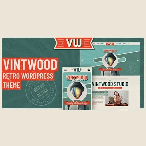 VintWood – Vintage Retro WordPress Theme