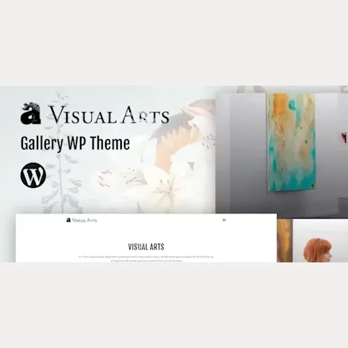 Visual Art - Gallery WordPress Theme