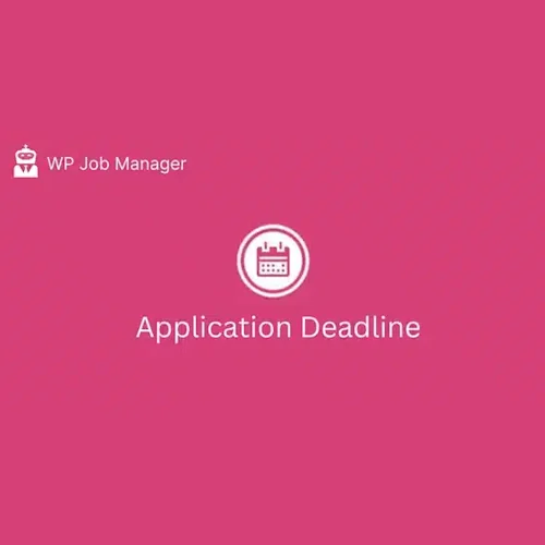 WP Job Manager Application Deadline Addon