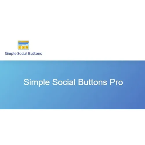 WPBrigade Simple Social Buttons Pro