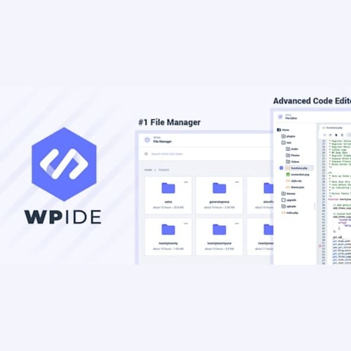WPIDE – File Manager & Code Editor Premium