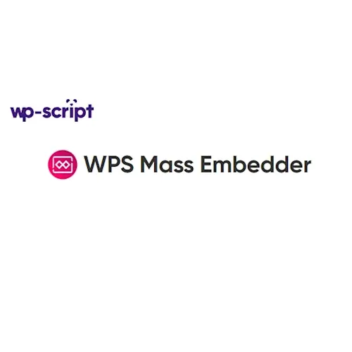 WPS Mass Embedder - Bulk Video Embedding Plugin for WordPress