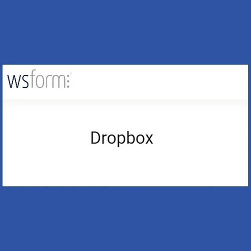 WS Form PRO Dropbox Integration