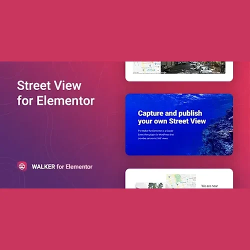 Walker – Google Street View for Elementor