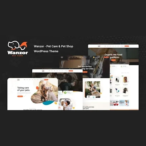 Wanzor - Pet WordPress Theme