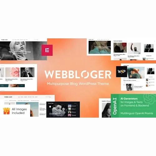 Webbloger - Multipurpose Blog WordPress Theme