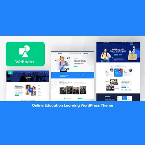 Wellearn – Online Education Learning WordPress Theme