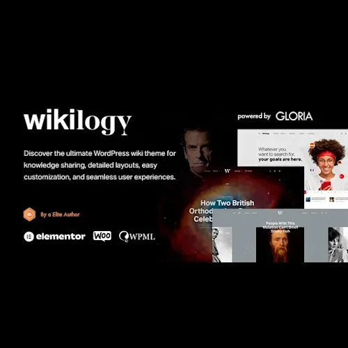 Wikilogy – Wiki & News WordPress Theme