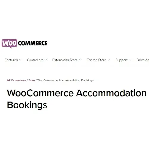 WooCommerce Accommodation Bookings