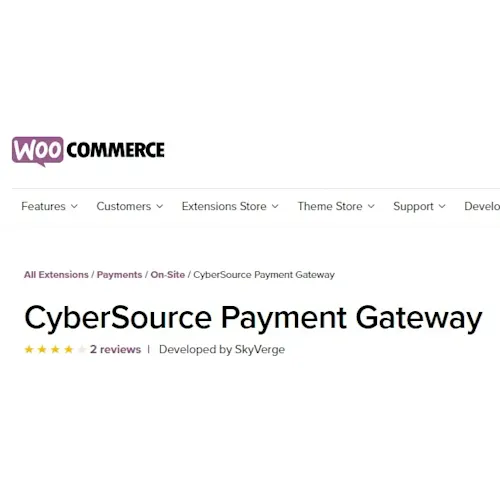 WooCommerce CyberSource Payment Gateway