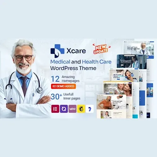 Xcare – Medical and Health Care WordPress Theme