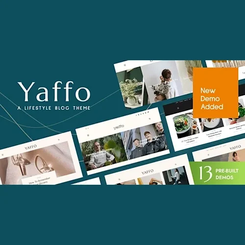 Yaffo – A Lifestyle Personal Blog WordPress Theme