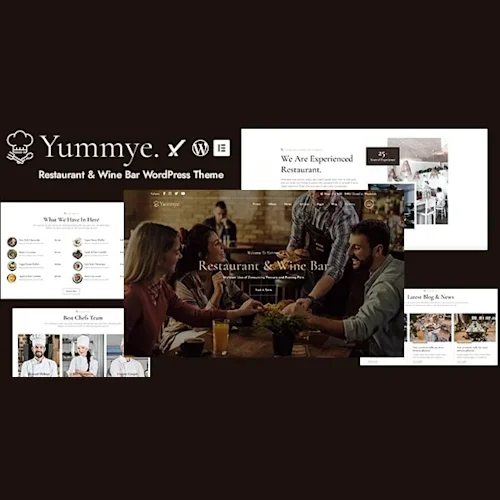 Yummye – Restaurant & Wine Bar WordPress Theme