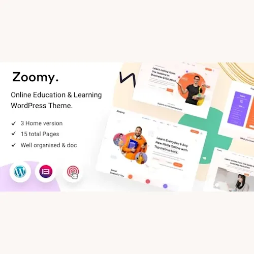 Zoomy – LMS & Education WordPress Theme