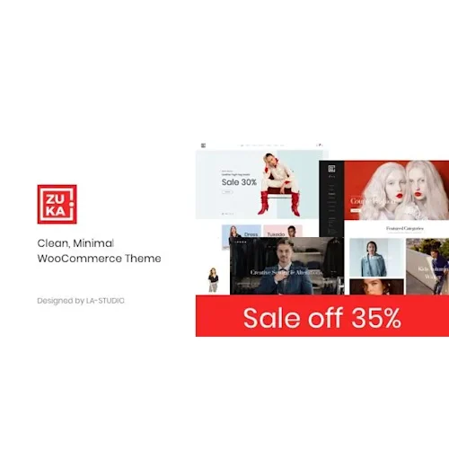 Zuka - Clean, Minimal WooCommerce Theme